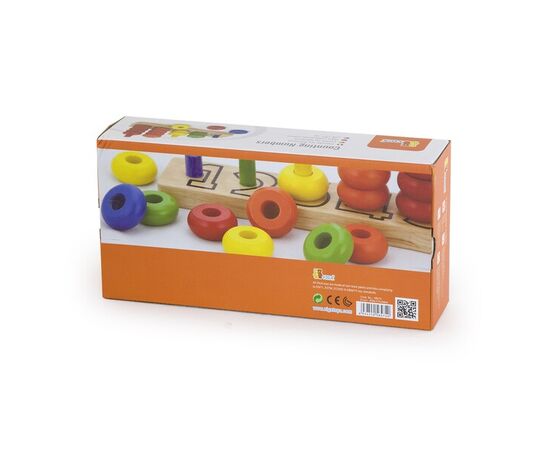 Развивающая игра «Разложи по номерам» от бренда Viga Toys