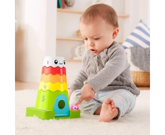 Пирамидка «Волшебная гора» со светом и звуками от бренда Fisher-Price