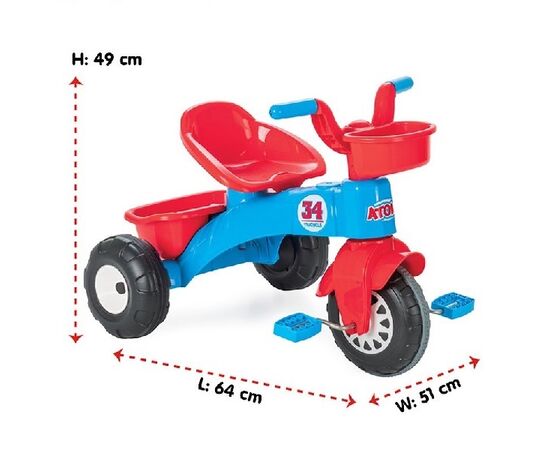 Трехколесный велосипед «Атом» от бренда Pilsan