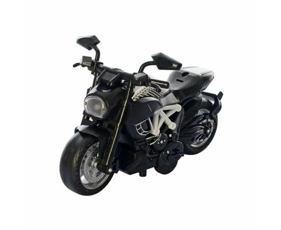 1:14 Металлический мотоцикл со звуком и светом, в ассортименте