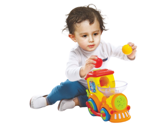 Игрушка «Поезд с мячиками " от бренда Hola Toys