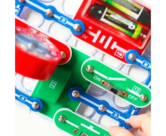 Конструктор "Первые шаги в электронике" (набор Б) от бренда Znatok