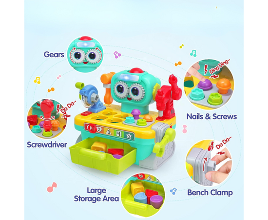 Интерактивный сортер «Робот мастерская» от бренда Hola Toys