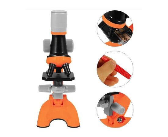 Детский микроскоп с аксессуарами