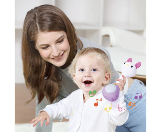 Интерактивная погремушка-прорезыватель «Мини» от бренда Hola, в ассортименте