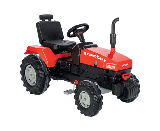 Трактор с педалями SUPER, 2 цвета от бренда Pilsan