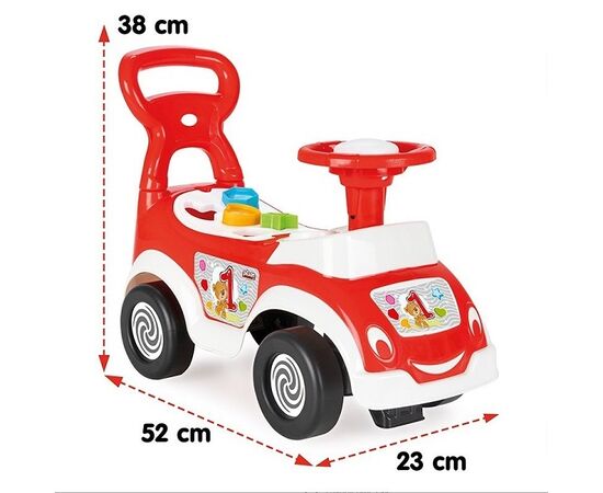 Машинка-каталка c сортером (4 цвета) от бренда Pilsan