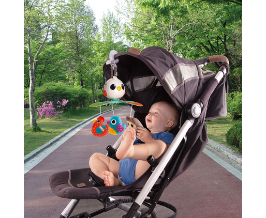 Мобиль для детской кроватки «Карусель с птичками» от бренда Hola Toys