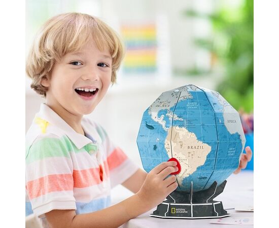 3D пазл “Структура Земли” от бренда CubicFun, 32 элемента