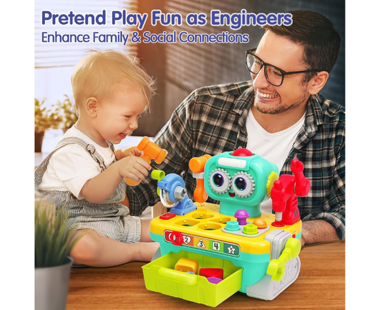 Интерактивный сортер «Робот мастерская» от бренда Hola Toys