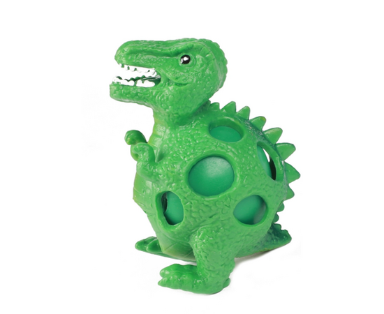 Игрушка-антистресс «Динозавр с гранулами»