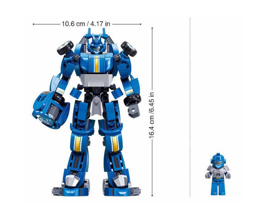 Конструктор 2 в 1 «Робот-Спортивная машина» от бренда Sluban