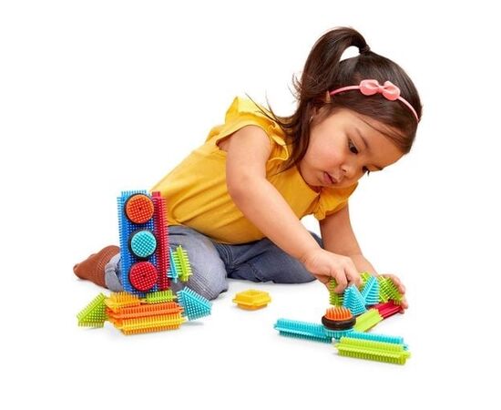 Конструктор серии Bristle Blocks "Строитель" от бренда Battat, 36 деталей