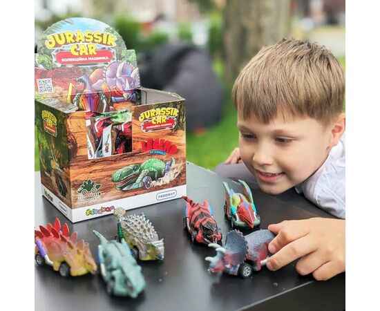 Коллекционная машинка "Jurassik Car" от бренда Sbabam