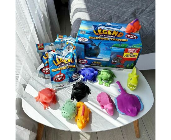 Стретч-игрушка в виде животного "Экзотические животные" от бренда Sbabam