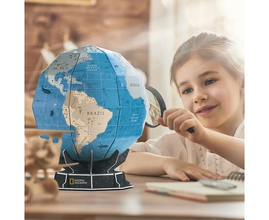 3D пазл “Структура Земли” от бренда CubicFun, 32 элемента