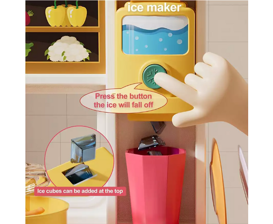 Детская игровая кухня со световыми и звуковыми эффектами