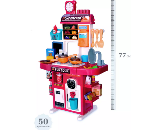 Детская игровая кухня со световыми и звуковыми эффектами