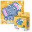 Пазл от бренда Dodo "Слоник", 16 элементов