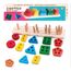 Деревянный сортер "Веселая геометрия" от бренда WToys